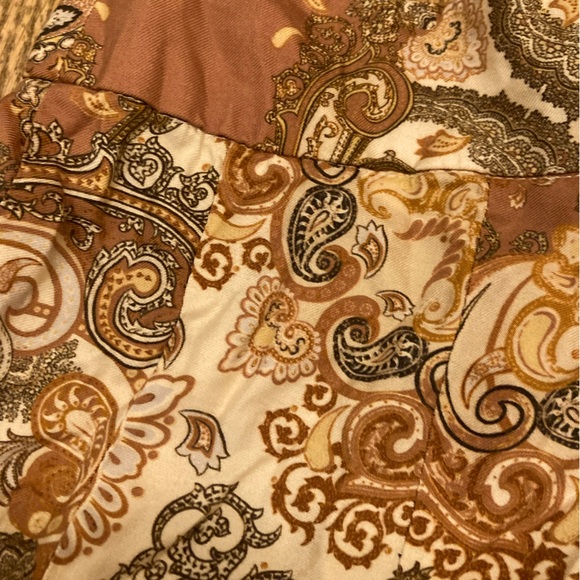 H&M High Waist Paisley Shorts size 0 - Picture 5 of 8